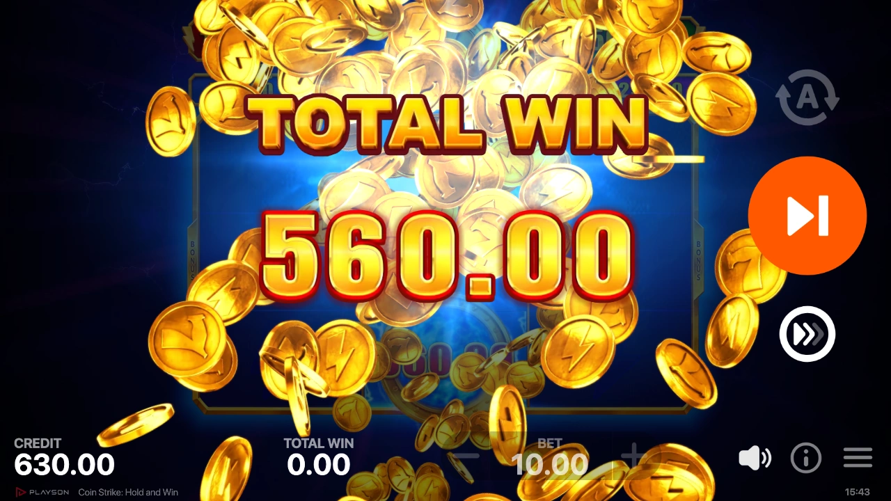 Coin Strike Online Slot Vitória Total